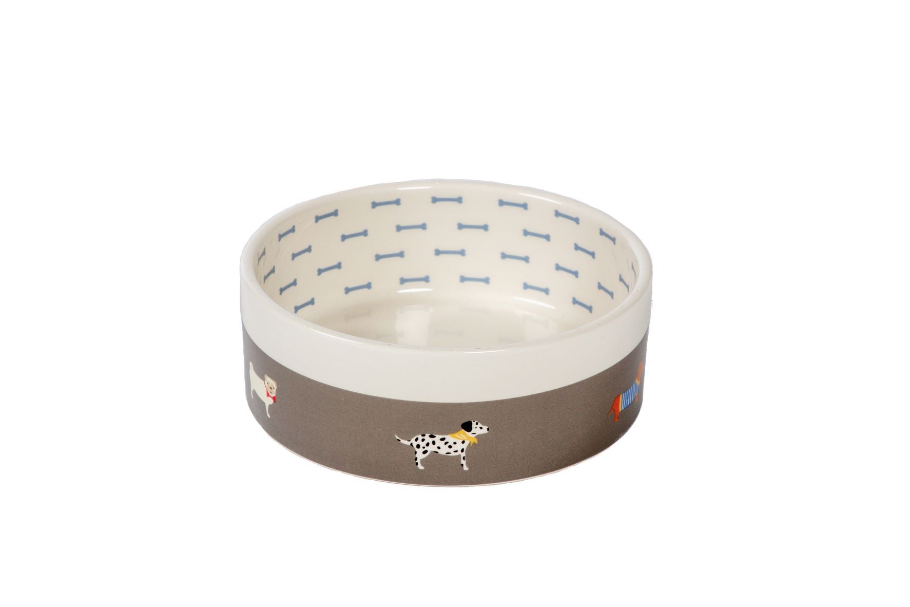 FatFace Marching Dogs Pet Bowl