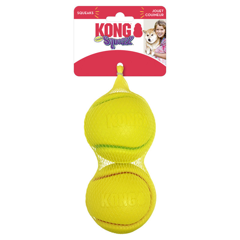 KONG Squeezz Tennis Assorted (2 sizes)