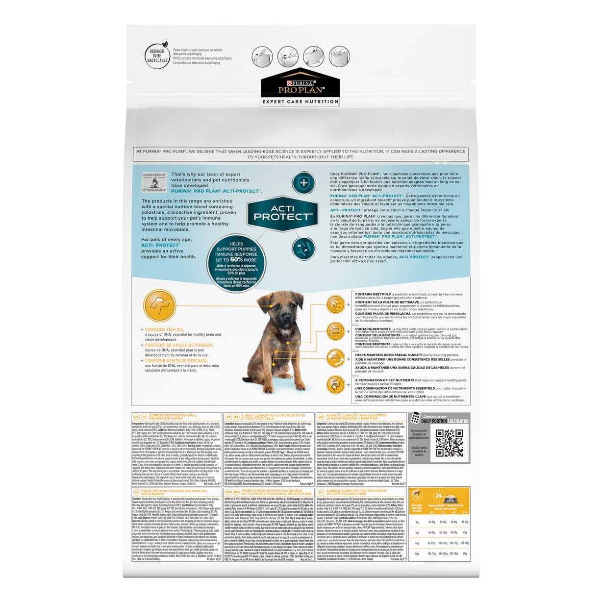 PURINA® PRO PLAN® Expert Care - Canine Puppy Small & Mini - Lamb