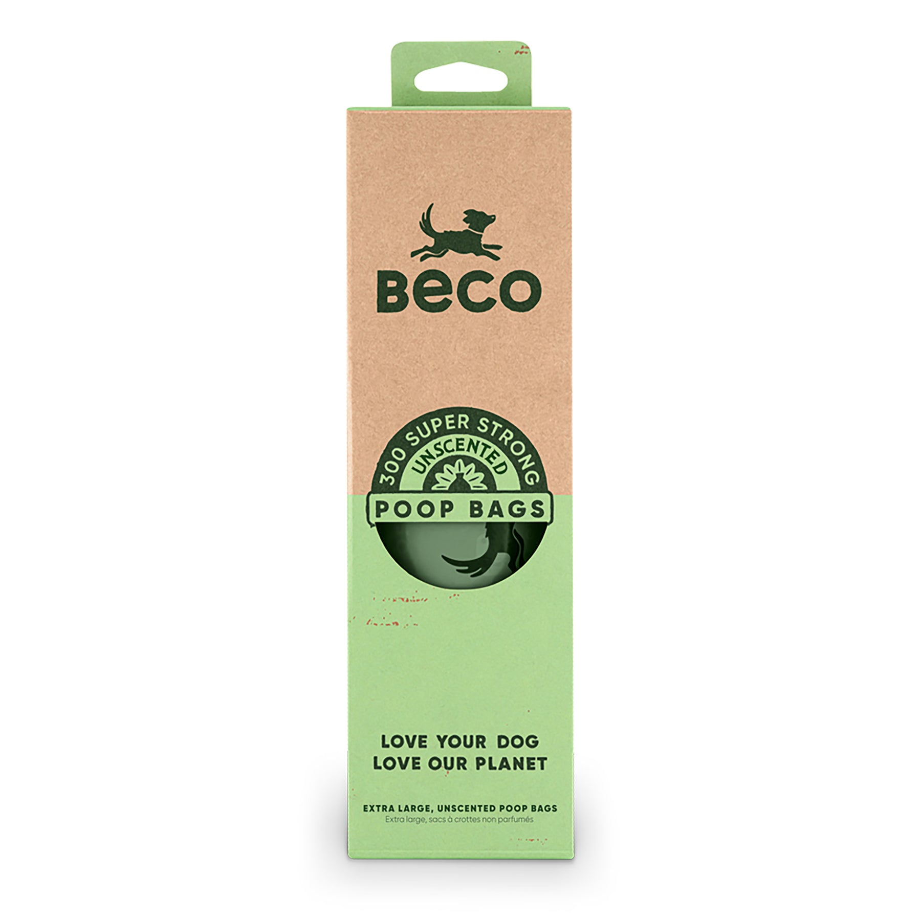 Beco Large Unscented Poop Bags (300 bags)