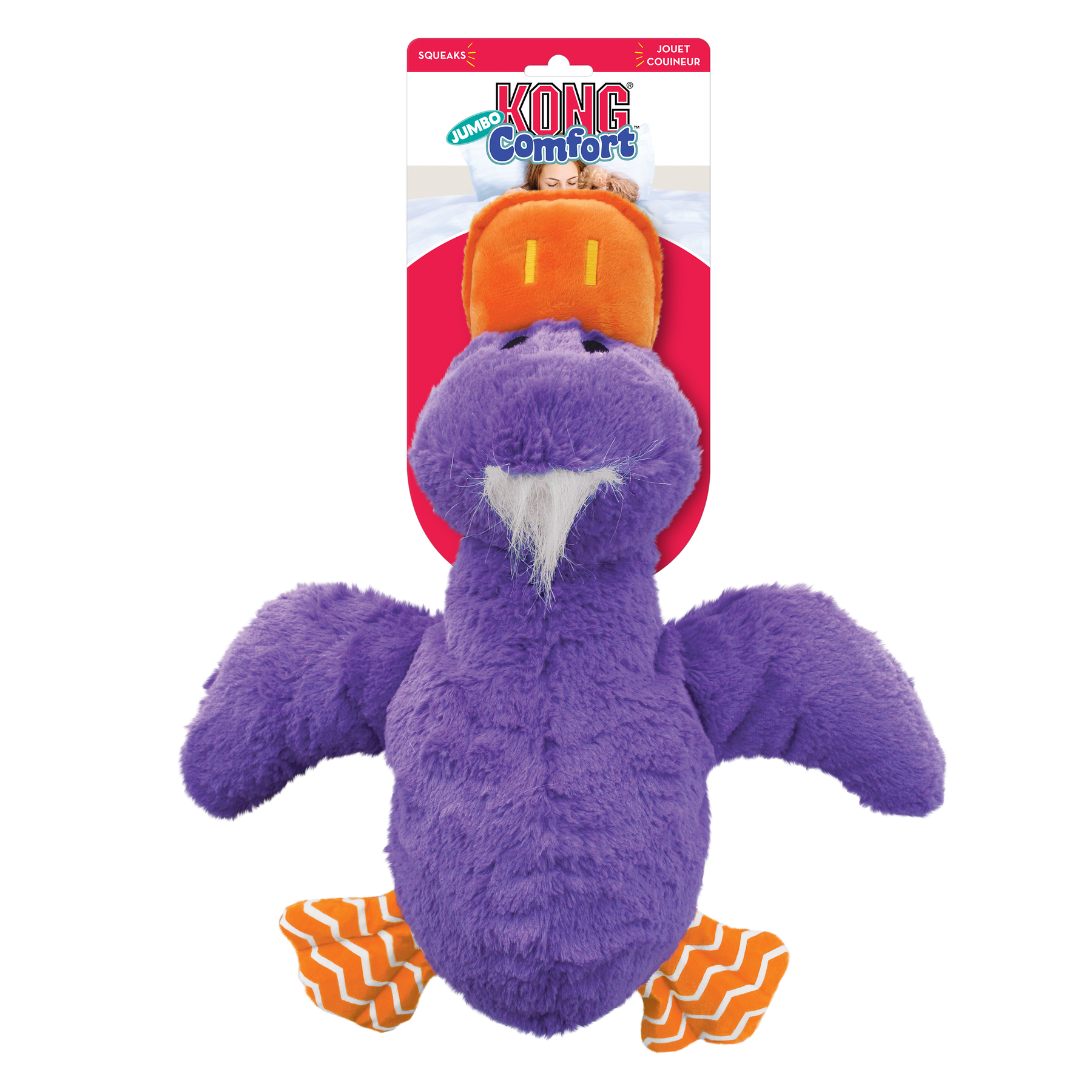 KONG Comfort Jumbo Duck XLarge (assorted)