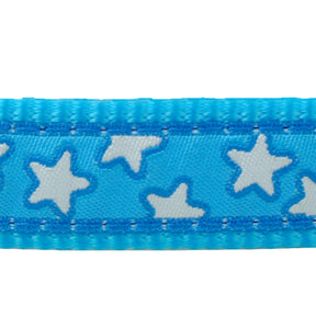 Red Dingo White Star Turquoise Cat Collar