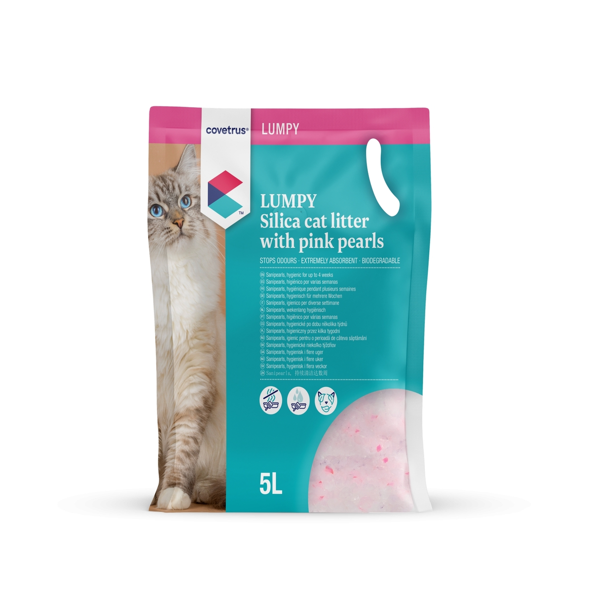 CVET Silica Cat Litter Pink Pearls (2 sizes)