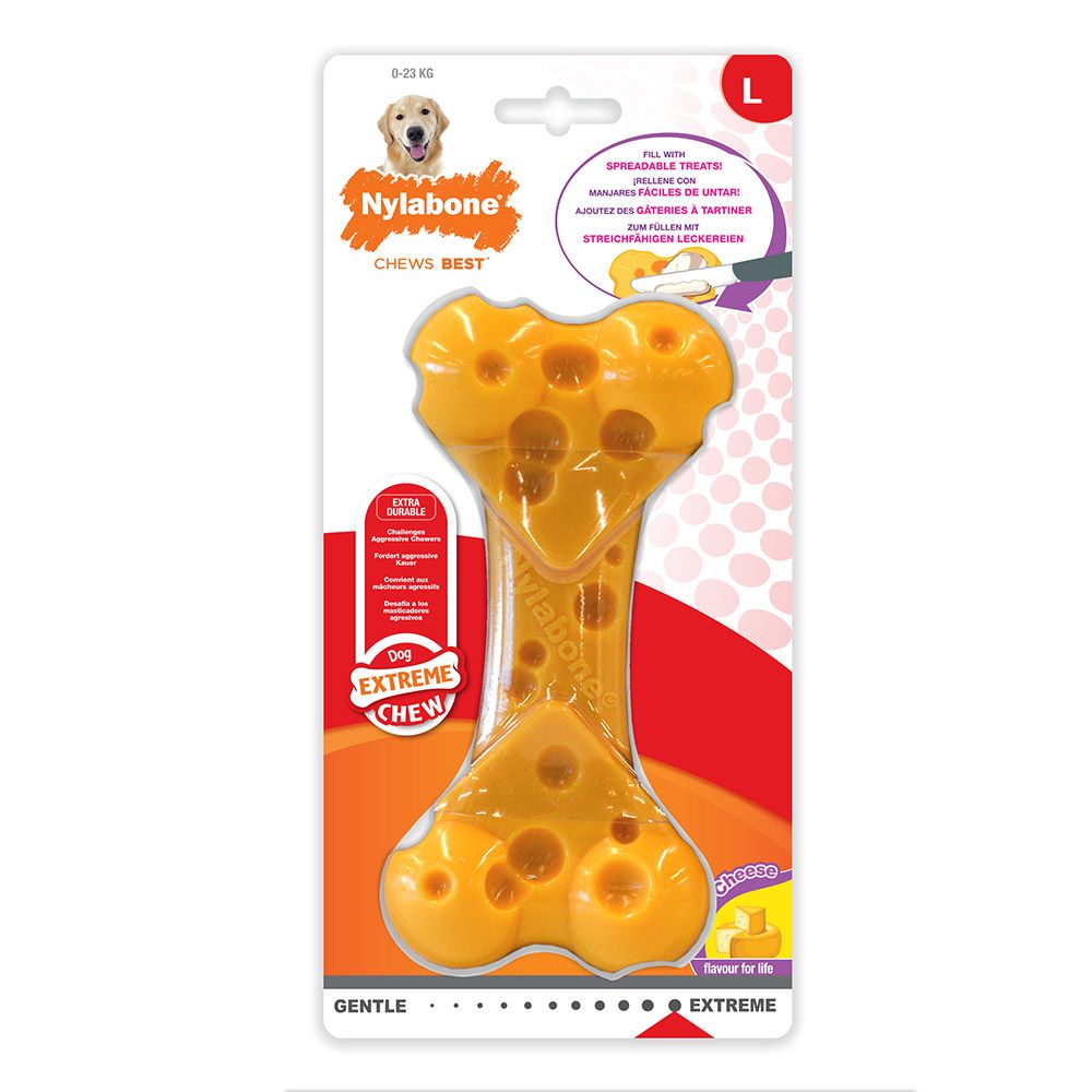 Nylabone Extreme Texture Cheese Bone