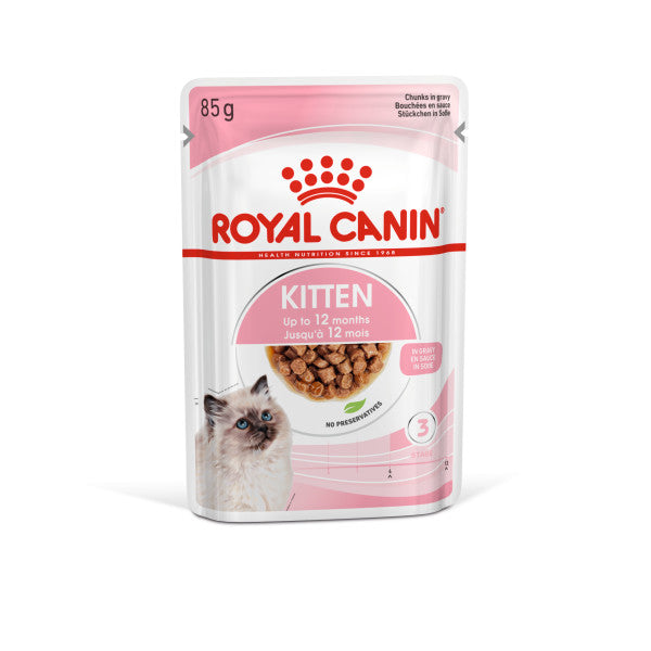 ROYAL CANIN® FELINE HEALTH NUTRITION WET KITTEN Chunks in gravy