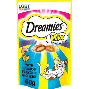 Dreamies Mix Cat Treats Salmon & Cheese