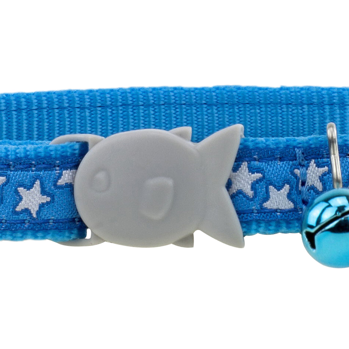 Red Dingo White Star Turquoise Cat Collar