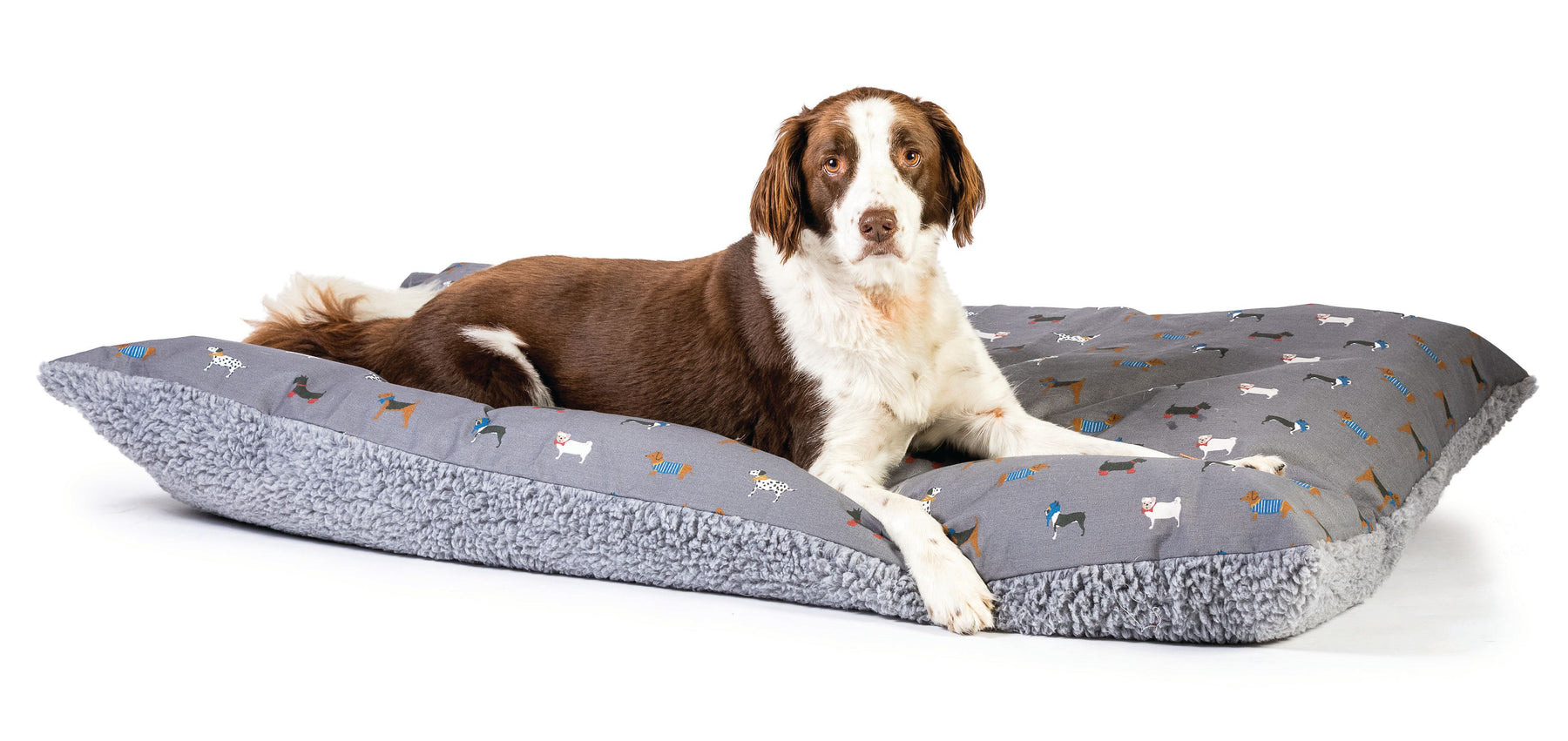 FatFace Marching Dogs Deep Dog Duvet