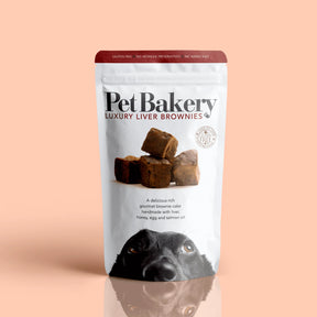 Pet Bakery Luxury Liver Brownies 190g