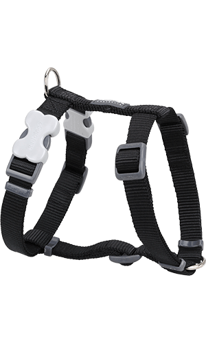 Red Dingo Classic Black Dog Harness