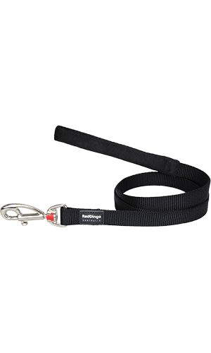 Red Dingo Classic Black Dog Lead