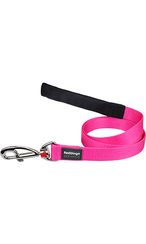 Red Dingo Classic Hot Pink Dog Lead