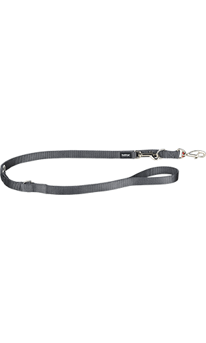 Red Dingo Grey Training Dog Lead