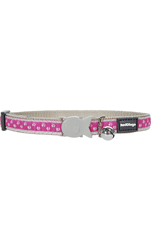 Red Dingo PussyPrint Cat Collar