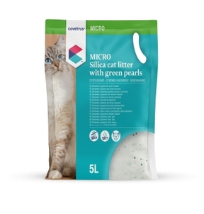 CVET Micro Silica Cat Litter Green 5L