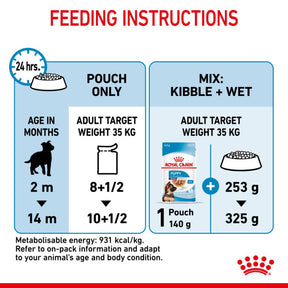 ROYAL CANIN SIZE HEALTH NUTRITION PUPPY - MAXI - Chunks in gravy