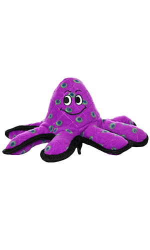 Tuffy Ocean Creatures Octopus Dog Toy